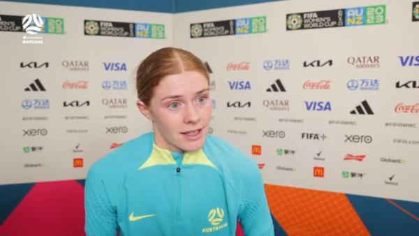 Cortnee Vine: props to Macca | FIFA Women's World Cup™ Post Match Interview