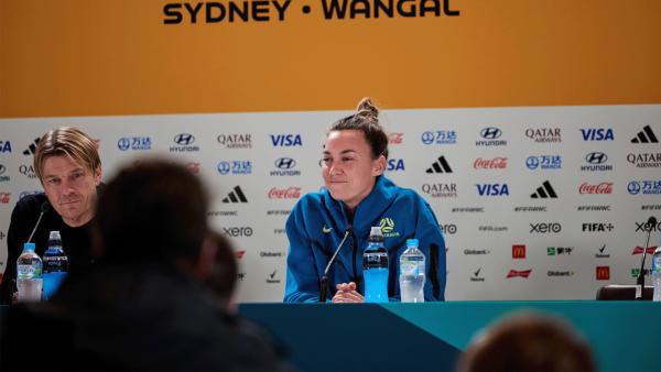 Mackenzie Arnold & Tony Gustavsson | Pre-Match Press Conference | Australia v England | FIFA Women's World Cup™