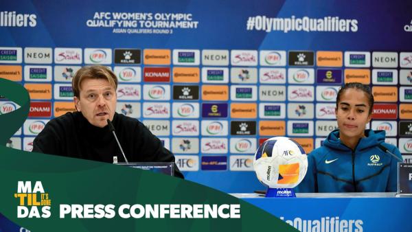 Post-Match Press Conference: Tony Gustavsson & Mary Fowler | Uzbekistan v CommBank Matildas