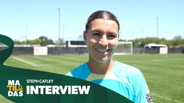 Steph Catley: We've got a really nurturing environment | Interview | CommBank Matildas v Mexico