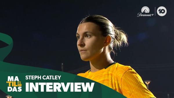 Steph Catley: We showed we can play different styles | Interview | CommBank Matildas v Mexico