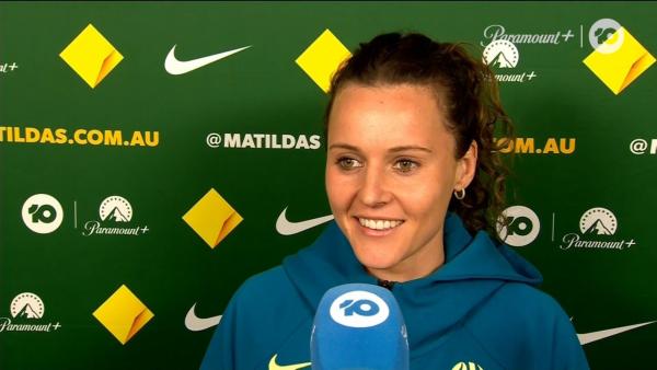  Hayley Raso: Pre-Match Interview | AUS v SCO