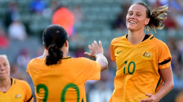 Emily Van Egmond says the Westfield Matildas are relishing the opportunity to showcase their ‘exciting’ brand of football.
